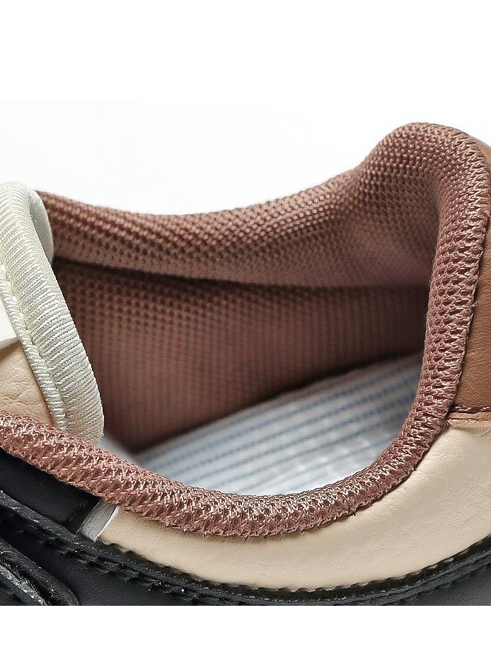 G.DUCK Children's Leather Waterproof Board Shoes, Casual Flat Shoes - Image 3