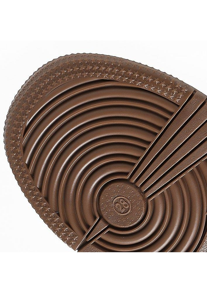 G.DUCK Children's Leather Waterproof Board Shoes, Casual Flat Shoes - Image 4