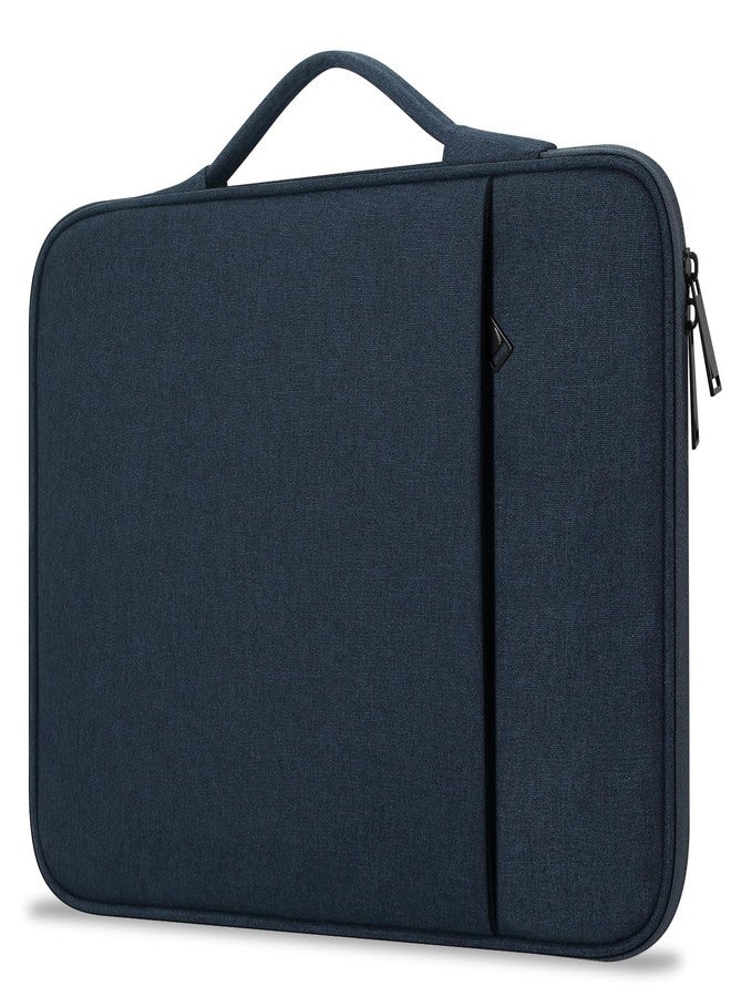 ProElife 13 Inch Laptop Sleeve for MacBook Neo, Retractable Handle, Navy - Image 1