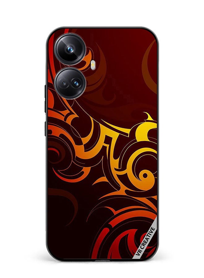 VR CREATIVE Protective Case Cover For Realme 10 Pro Plus Superman Tattoo Background Design Multicolour - Image 1