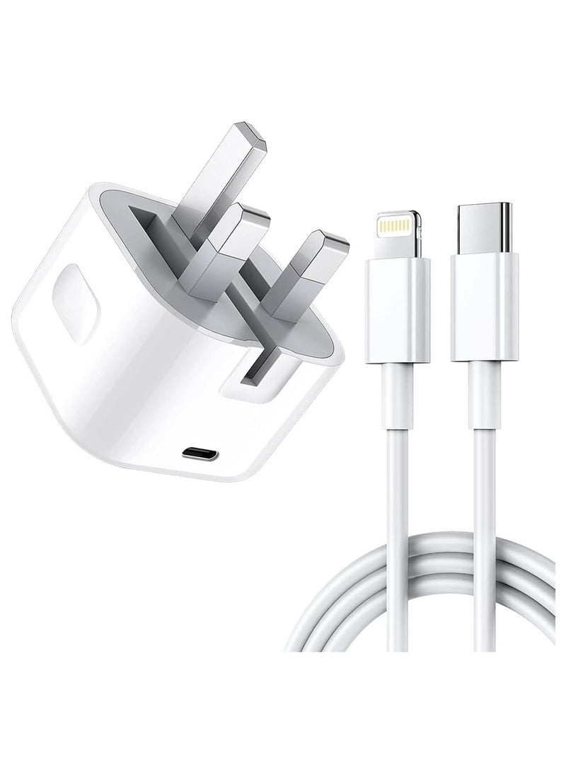 20W PD Adapter USB C Fast Charger,Power Block Wall Charger,Power Block Wall Adapter Wall Charger - Image 1