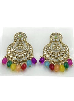 GOHONA Bollywood Style Indian Traditional Jhumka Earring for Women
