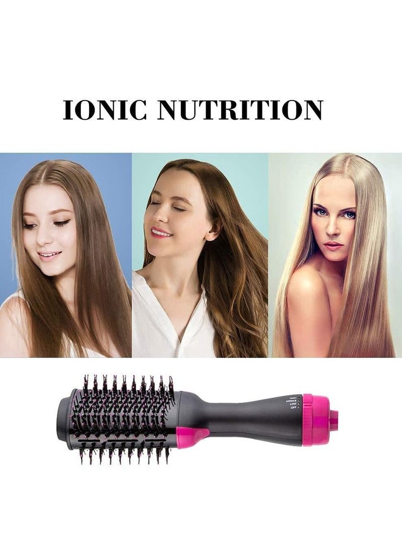 Youqin Home Hair Dryer Brush and Hot Air Brush, Bvser Air Hair Brush 3 in 1 One Step Hair Dryer and Styler Volumizer for Rotating Straightening, Curling, Salon Negative Ion Ceramic Blow Dryer Brush - Image 3