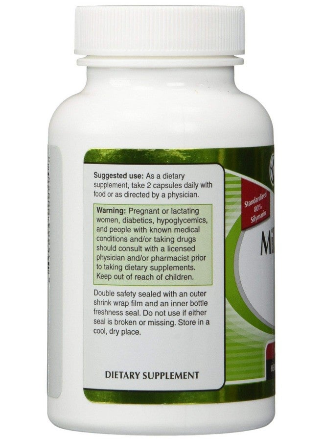 Vitacost Brand Vitacost Milk Thistle Extract - Standardized -- 600 mg per serving - 100 Capsules - Image 4