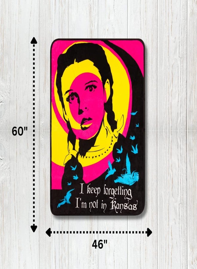 Franco Collectibles The Wizard of Oz Bedding Super Soft Micro Raschel Throw, 46 in x 60 in, (Official Licensed Product) - Image 3