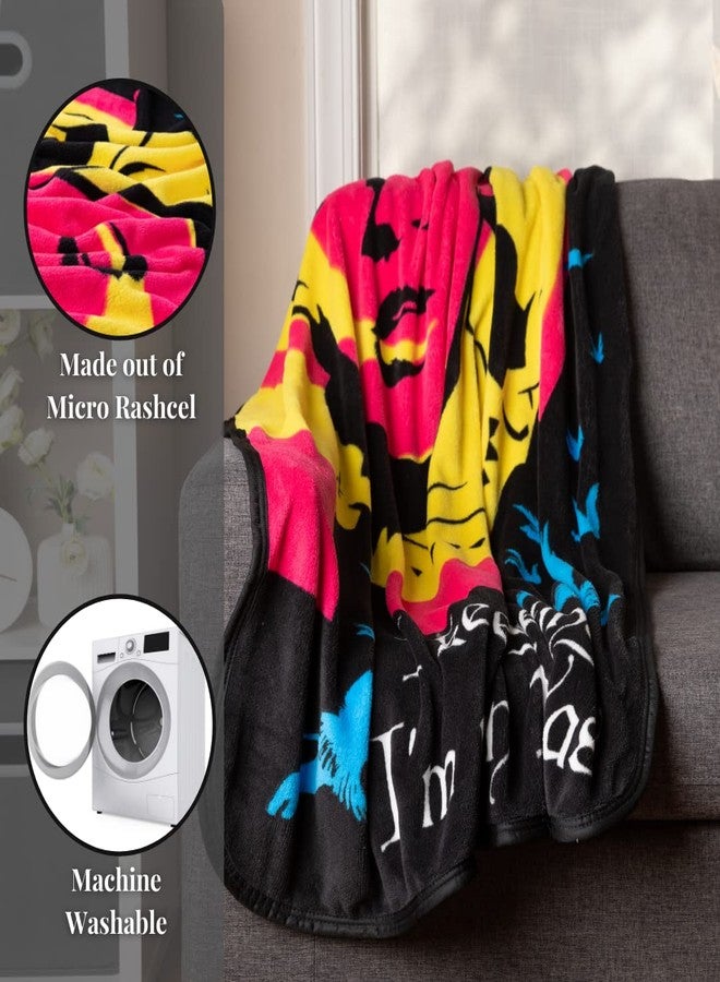 Franco Collectibles The Wizard of Oz Bedding Super Soft Micro Raschel Throw, 46 in x 60 in, (Official Licensed Product) - Image 4