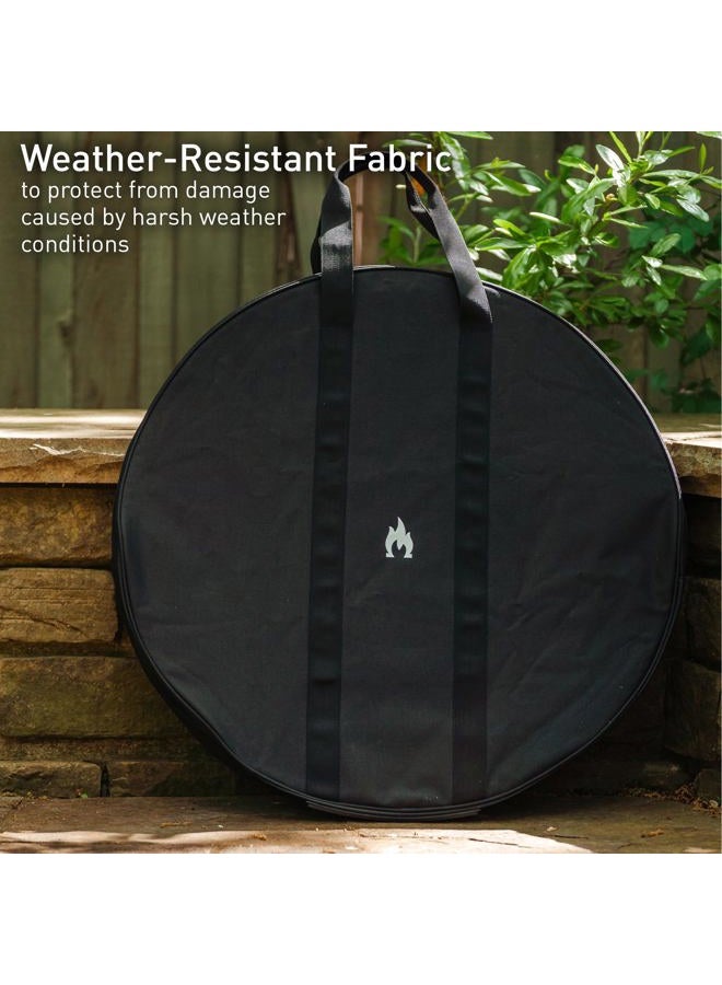 Solo Stove Heat Deflector Carry Bag, Small | Protective Accessory for Ranger Heat Deflector, 600D Solution-dyed Acrylic with PVC Backing, Dia: 21.2” - Image 2