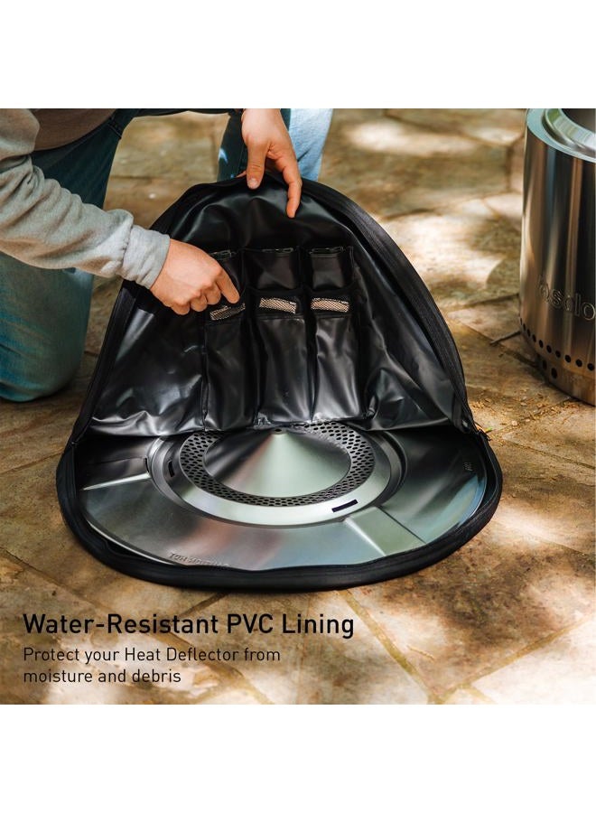 Solo Stove Heat Deflector Carry Bag, Small | Protective Accessory for Ranger Heat Deflector, 600D Solution-dyed Acrylic with PVC Backing, Dia: 21.2” - Image 4