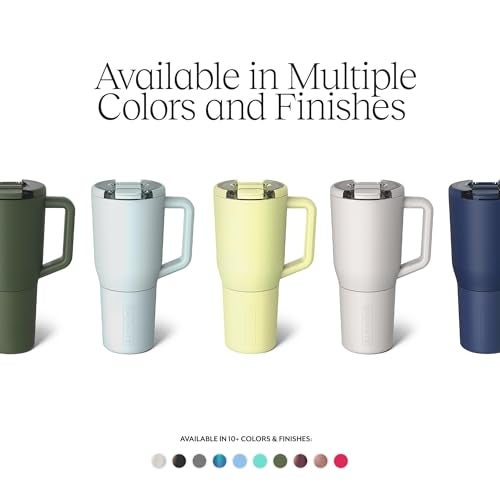 BrÃ¼Mate BrüMate Müv - 35oz 100% Leak Proof Insulated Coffee Mug with Handle & Lid - Stainless Steel Coffee Travel Mug - Double Walled Coffee Cup (Onyx Leopard) - Image 2