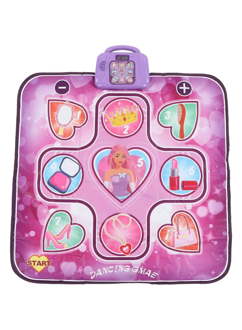GGOOT Musical Dance Mat for Kids, Girls Boys Electronic Dance Pad Game Toy Dance Mat Rhythm Step Play Memory Model Electric Music Dance Mat Christmas Birthday Gifts for 3 Above Years Old - Image 1