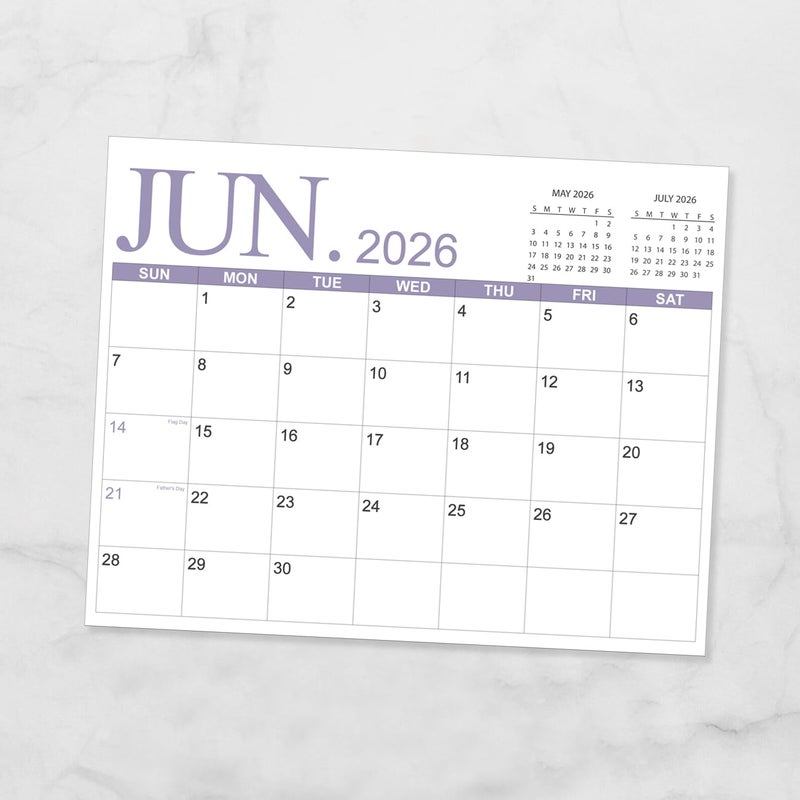 Tuun Fuplan Calendar 2026 - Magnetic Fridge Calendar from January 2026 to June 2027, The Perfect Monthly Refrigerator Calendars 2026 for Family or Kitchen, Seasonal, 8.5'' x 11'', Four Color - Image 5
