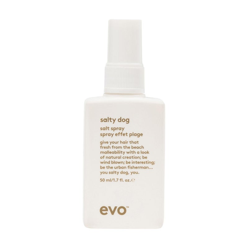 EVO Salty Dog Salt Spray - Travel Size Hair Styling Salt Spray For Touchable Beachy Texture, Volume & Natural Matte Finish - 1.7fl.oz - Image 1
