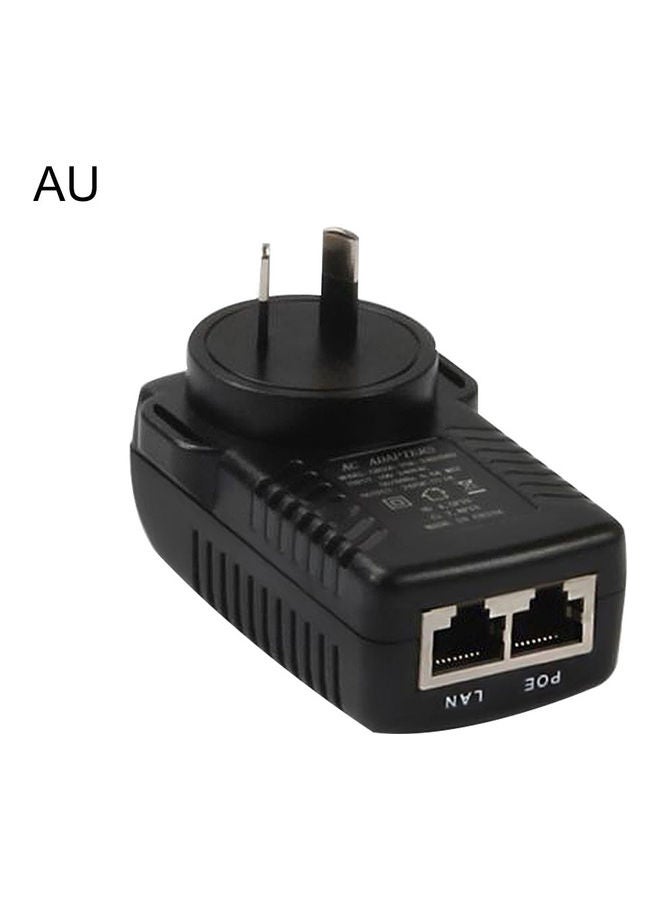 NIBEMINENT 15V Ethernet LAN POE Injector Switch Power Adapter Black  - Image 5