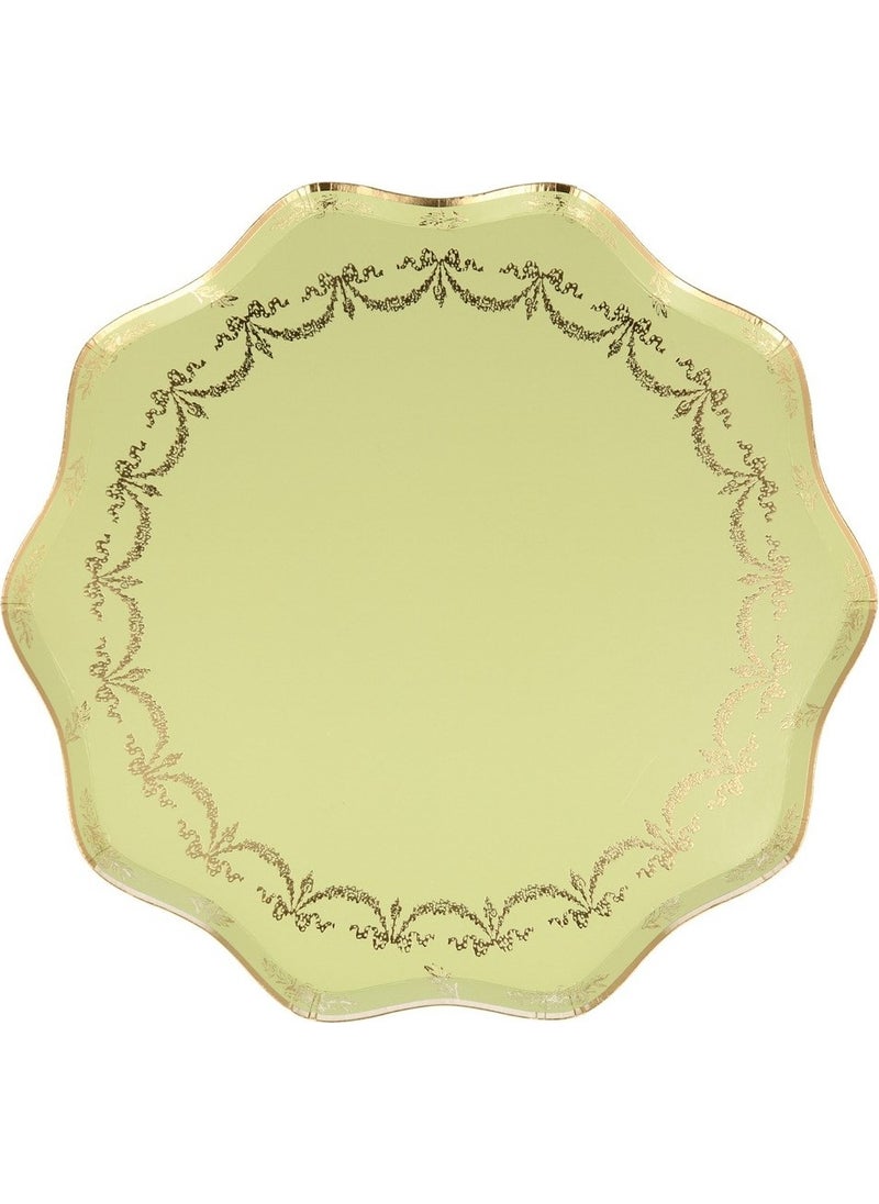 Meri Meri - Ladurée Paris Dinner Plates - Ladurée Paris Plates - L - 8-Piece  - Image 1
