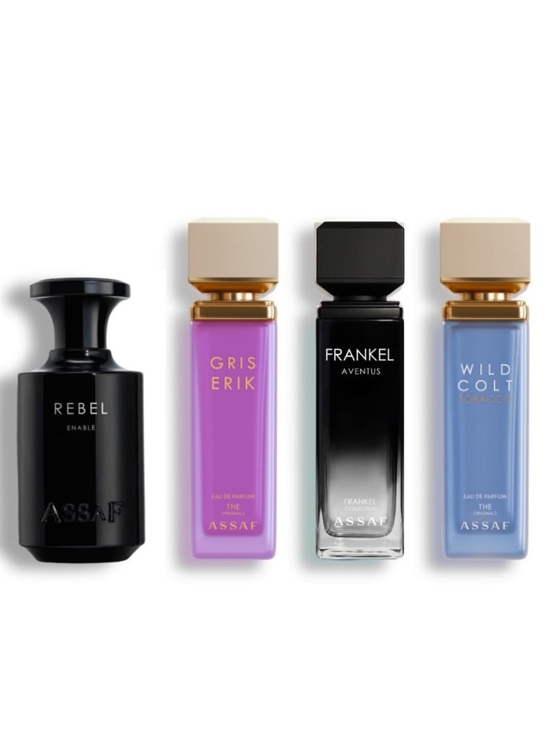 Assaf set 100 ml 4 pieces