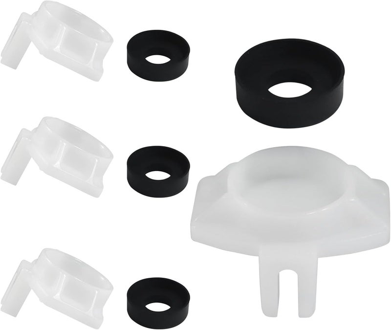 OSVJE 4PCS 101237 Plumbing Fixture, Replacement Cup Seal Diverter Gate, 3800 Tub Spout Parts for Shower Bathtub Faucet - Image 1