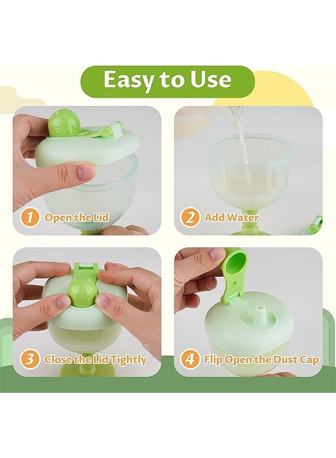 Photon كوب شرب للأطفال مانع للتسرب، زجاجات مياه للأطفال الصغار، كوب شرب متين وعديم الرائحة للأطفال بعمر 12 شهرًا فما فوق - Image 5