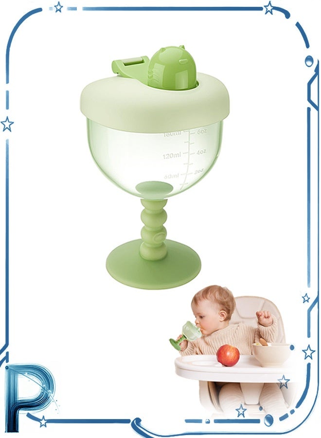 Photon كوب شرب للأطفال مانع للتسرب، زجاجات مياه للأطفال الصغار، كوب شرب متين وعديم الرائحة للأطفال بعمر 12 شهرًا فما فوق - Image 1