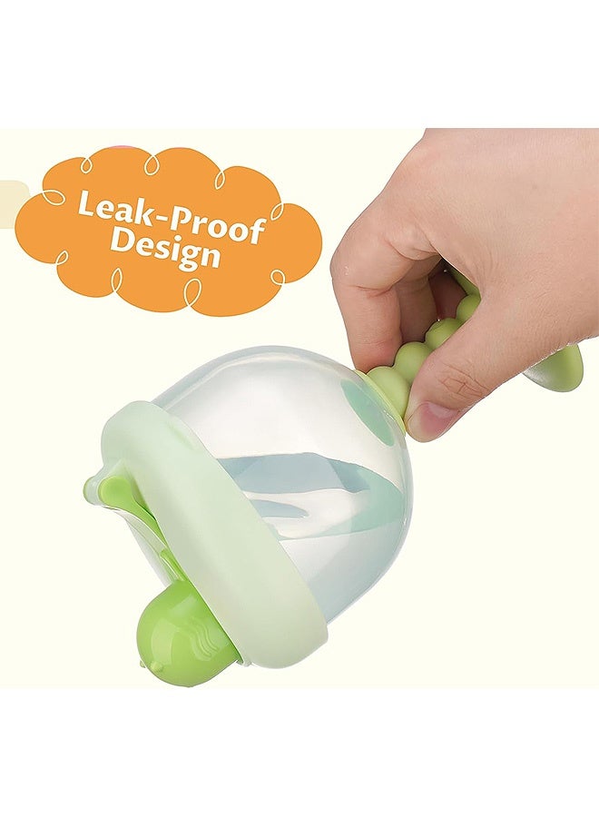Photon كوب شرب للأطفال مانع للتسرب، زجاجات مياه للأطفال الصغار، كوب شرب متين وعديم الرائحة للأطفال بعمر 12 شهرًا فما فوق - Image 3