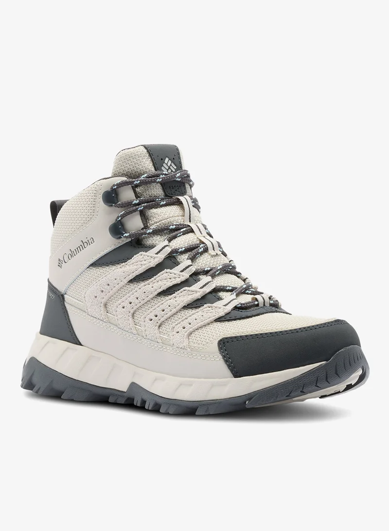 كولومبيا Women's Strata Trail Mid Waterproof Hiking Shoes