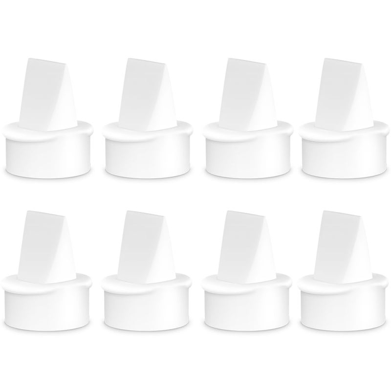 IVARONAL 8Pcs Duckbill Valves Compatible with Lansinoh Signature Pro/Smartpump 3.0/Smartpump 2.0, for Lansinoh Breast Pumps Replacement Duckbill Valves, Lansinoh Duckbill Valve Parts - Image 1