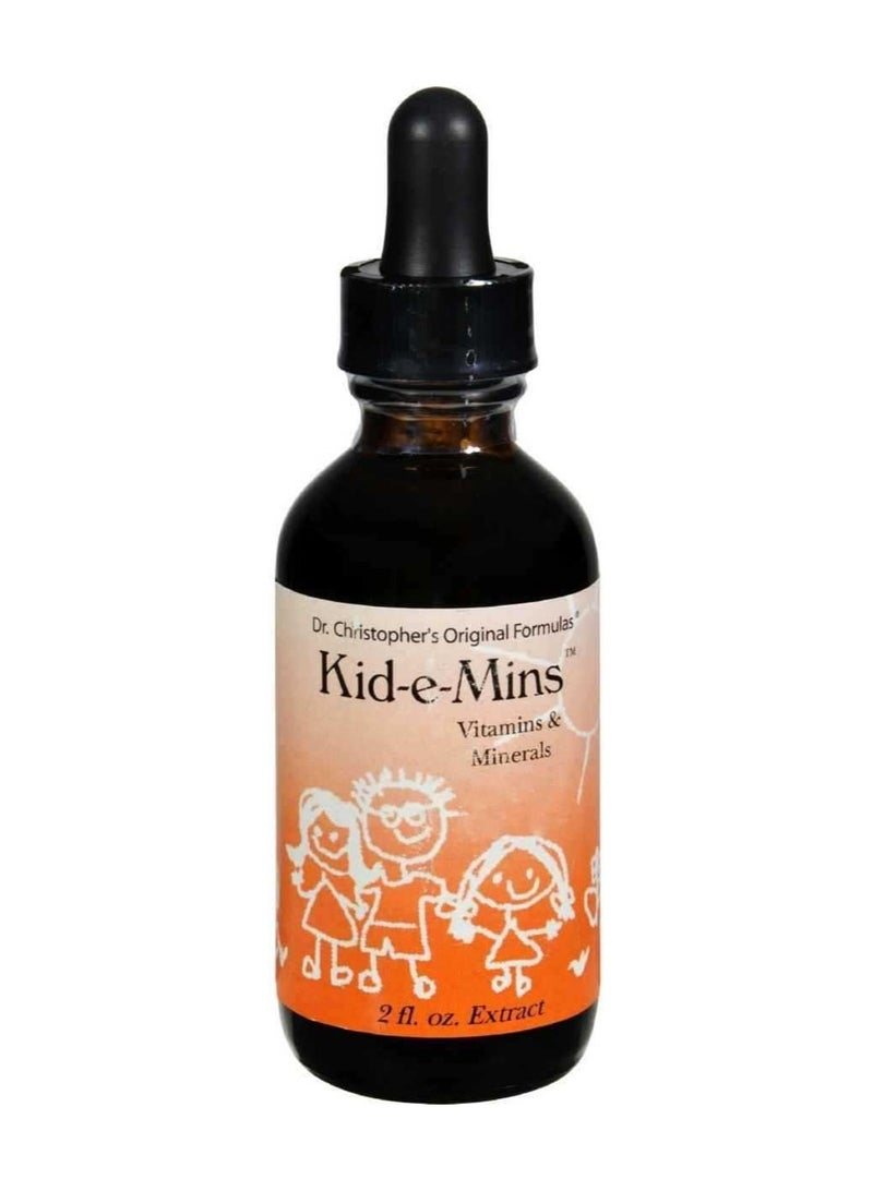 Christopher's Original Formulas Dr. Christopher Kid-e-Mins Vitamin's and Minerals 2 oz Liquid