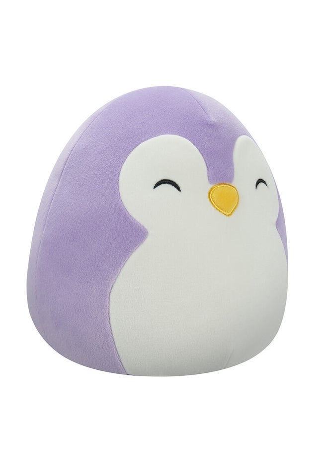 Squishmallows Little Plush 7.5 inch Elle Purple Penguin with Closed Eyes and White Belly Officially Licensed Kellytoy Plush Toy Colorful Soft Gift for Kids Girls & Boys Washable Squishy Stuff Toy Multicolor All Age  - Image 4