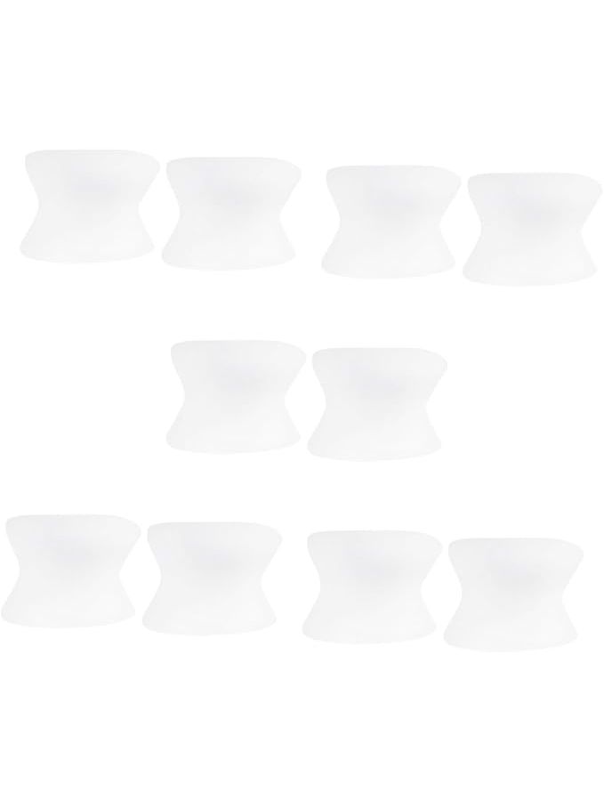 5 Pairs Gel Bunion Corrector Size M for Hallux Foot Pain Relief - Image 1