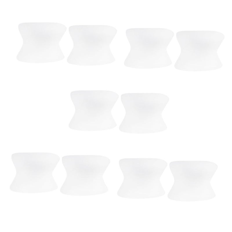 5 Pairs Gel Bunion Corrector Size M for Hallux Foot Pain Relief - Image 2