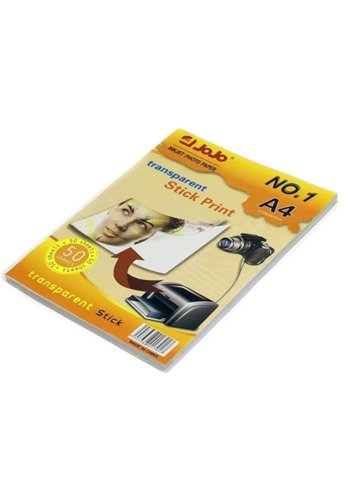 JOJO A4 Self-Adhesive Stick Print Paper - Image 1