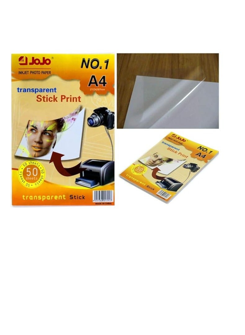 JOJO A4 Self-Adhesive Stick Print Paper - Image 2