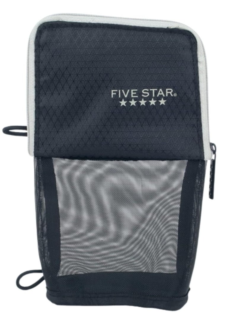 Five Star Pencil Pouch Fits 3 Ring Binder Pencil Case Assorted Colors 1 Count  - Image 1