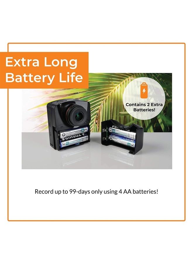 Brinno Empower TLC2020 Time Lapse Camera - 99-Day Battery Life - Captures Professional 1080P HDR Timelapse, Stop Motion and Step Videos - Flexible Schedule - Great for Long-Term Indoor Projects 
