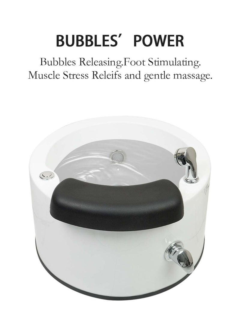 Meishida Foot Tub with Bubble Portable Foot Massager for Salon Manicure Shop - Image 3
