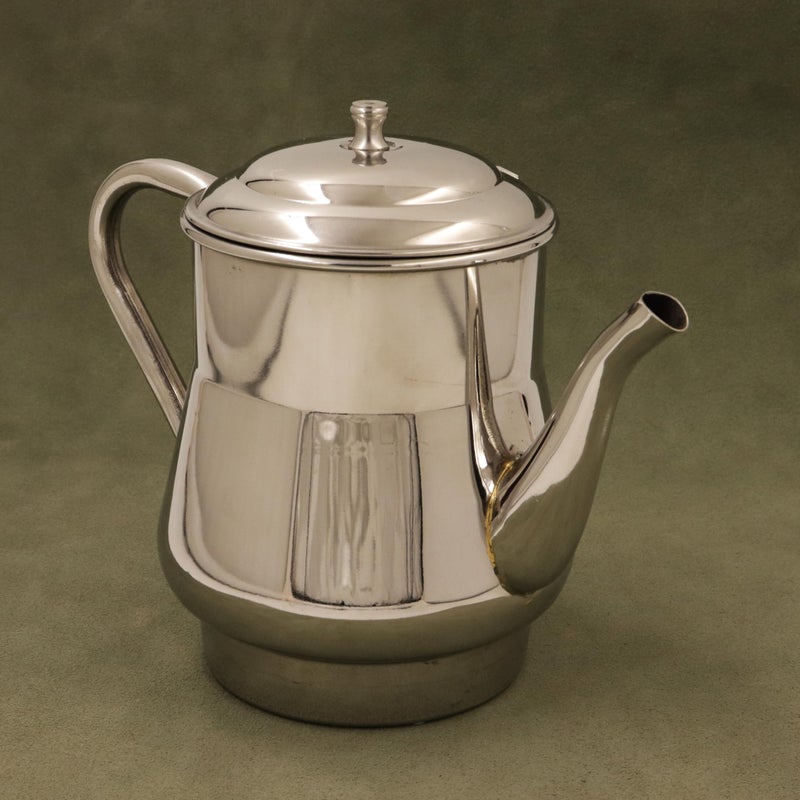 Spillbox Stainless Steel Tea Coffee Kettle|Tea Pot|Serving Kettle|Water Kettle with Lid for Hot|Cold Beverages with Classic Handle-Tea Pot Jaguar size3 - Image 1