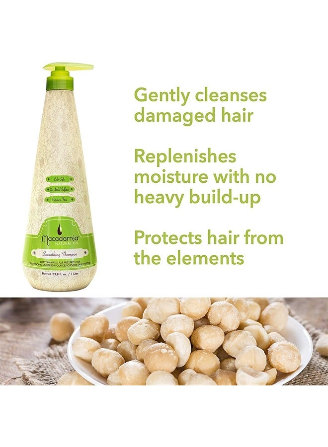 Macadamia Natural Oil Macadamia Oil Natural Oil Smoothing Shampoo Unisex 33.8 oz
