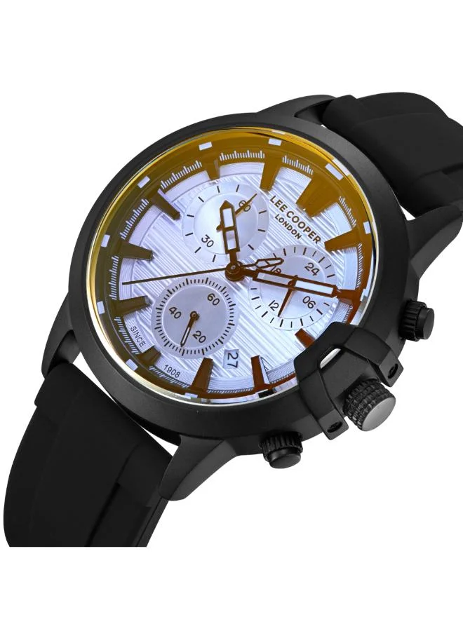 Lee Cooper  Men's Silicone Multi Function Watch LC08267.631 - 28 mm for Men | Best Price UAE