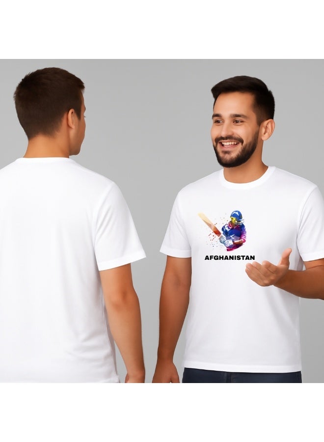 PRINTSHOP4ME Afghanistan Cricket Dry Fit T-Shirt For Men | Lightweight Half Sleeve Round Neck Jersey | Ideal For Sports,Training & Casual Wear - Image 3