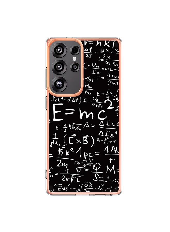 اس-توب جراب لهاتف Samsung Galaxy S25 Ultra 5G، جراب هاتف IMD مزدوج الجوانب من الرخام المطلي بالكهرباء - Image 2