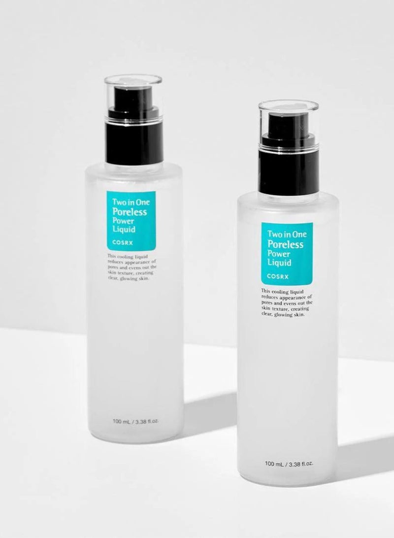 COSRX Two-in-One Poreless Power Liquid - Smooth Clear And Balanced Skin Solution 100ml - Image 2