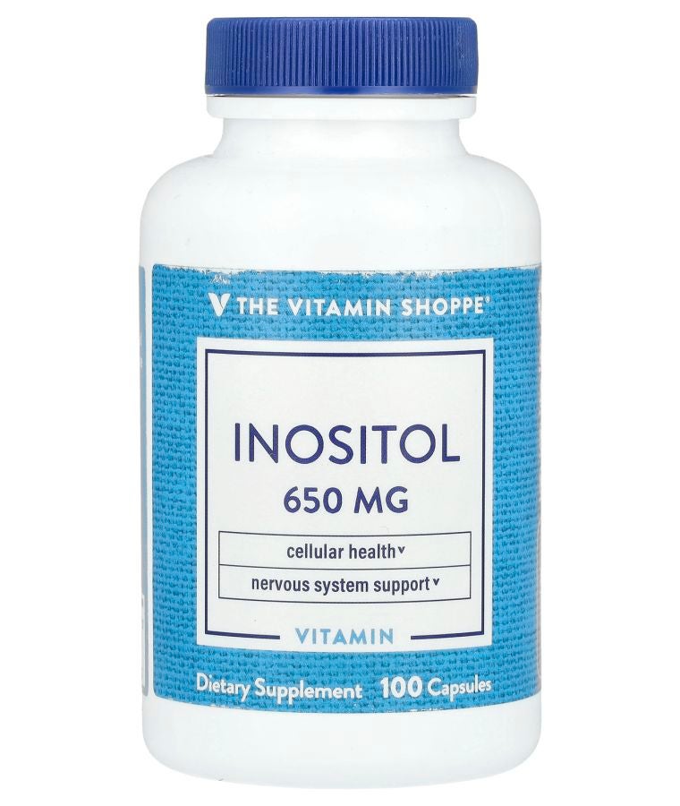 The Vitamin Shoppe Inositol 650 mg 100 Capsules