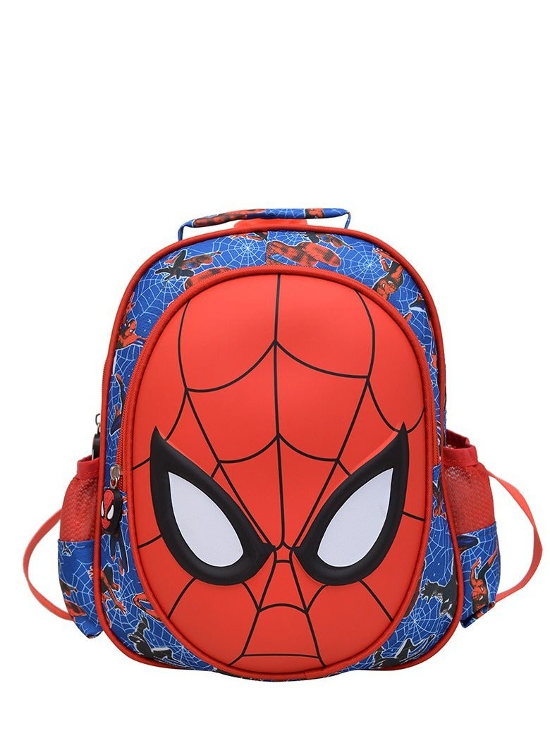 YZMA GLOBAL Spiderman Kids Backpack 12 Inch Printed Red Blue School Bag Everyday Use Durable - Image 2