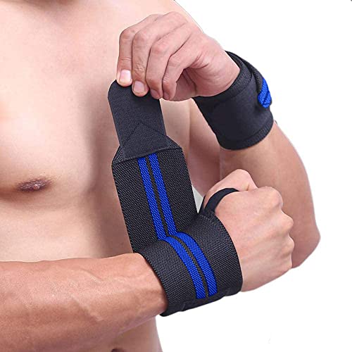 TRUE INDIAN Cotton Wrist Band for Men & Women, Wrist Supporter for Gym Wrist Wrap/Straps Gym Accessories for Men for Hand Grip & Wrist Support While Workout & Muscle Relaxation - Image 1