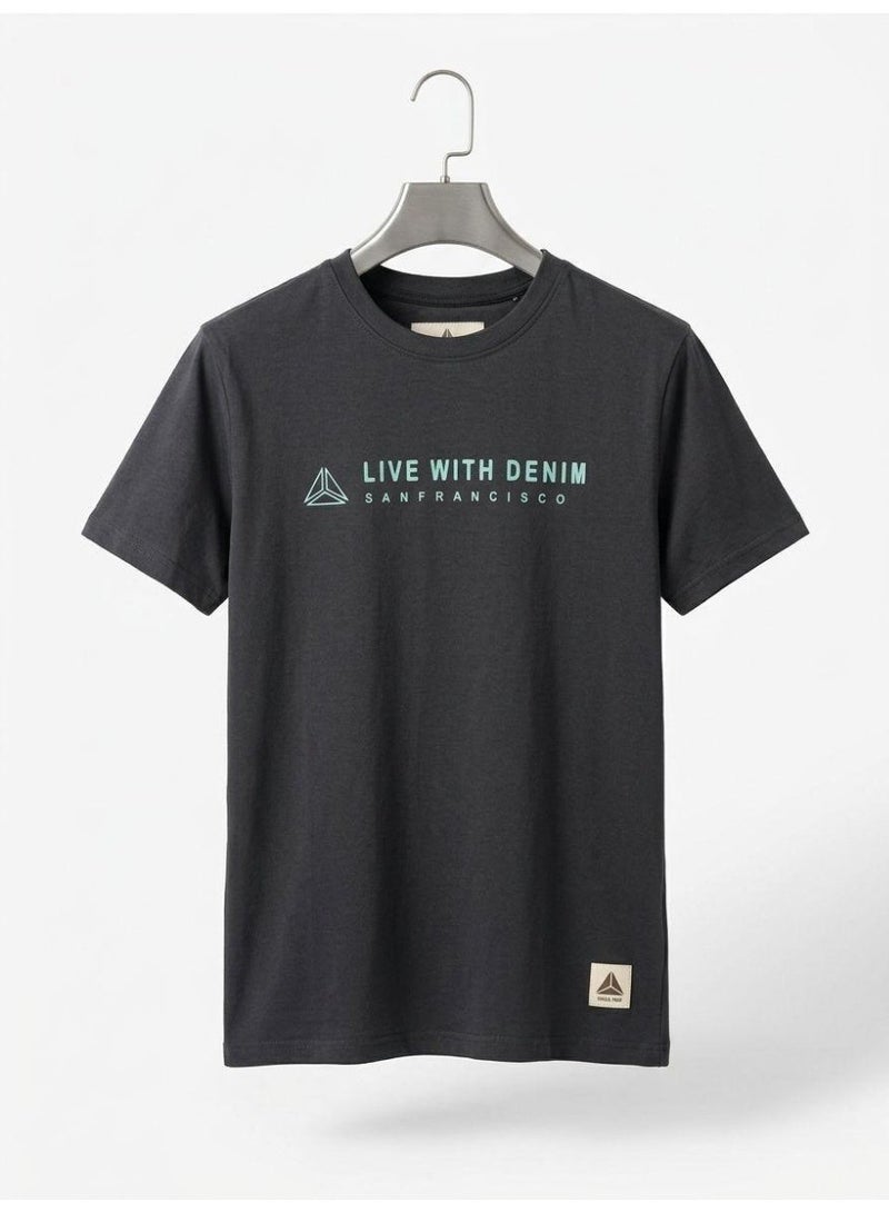 Hikes Men’s Graphic Crew Neck T-Shirt  100% Cotton  Casual Short Sleeve Tee  Breathable & Comfortable  Everyday Wear - Image 5