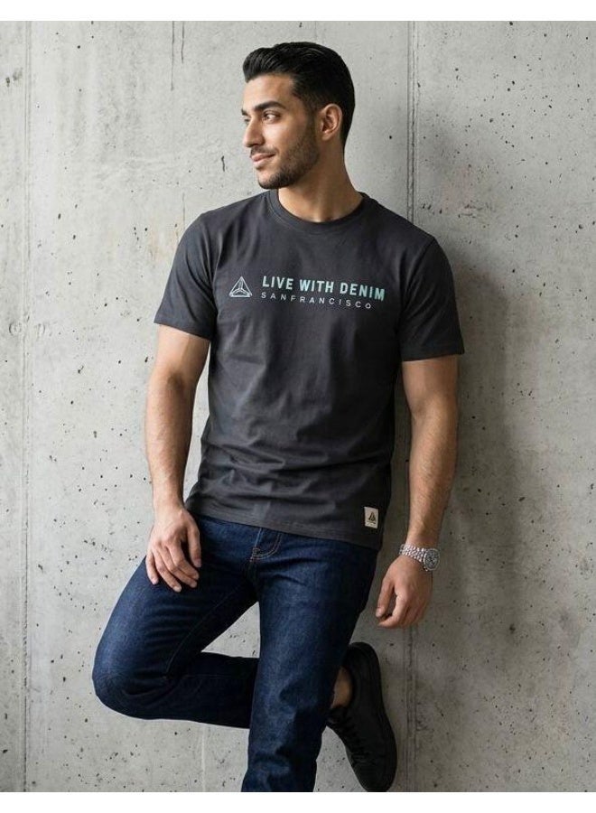 Hikes Men’s Graphic Crew Neck T-Shirt  100% Cotton  Casual Short Sleeve Tee  Breathable & Comfortable  Everyday Wear - Image 4