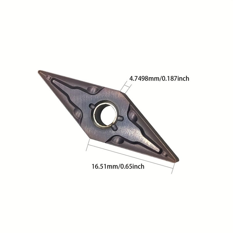 VNMG160408 Hard Alloy Turning Blade Set Industrial Grade High Performance Inserts - Image 3