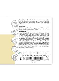 Deep Steep Body Wash 17 Oz (Lemon Cream)  - Image 3