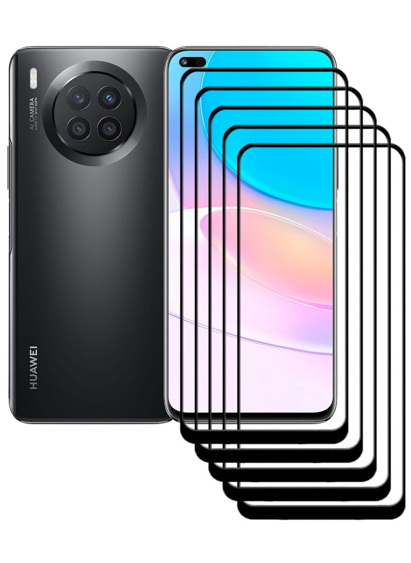 ACLIX 5 Pieces Antistatic ESD Dustproof Premium Quality High Definition Tempered Glass Screen Protector Designed For Huawei nova 8i - Image 1
