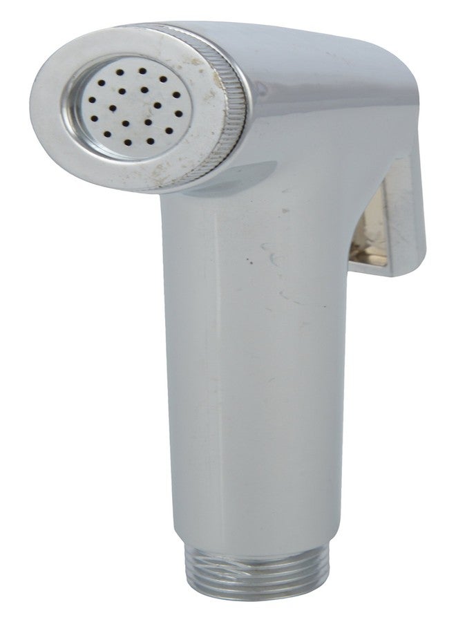 SHRUTI Plastic Hand Shower, health faucet, Bathroom faucet with stand and fitting screw (8 cm x 6 cm x 2 cm, Metallic, 1176) - Image 3