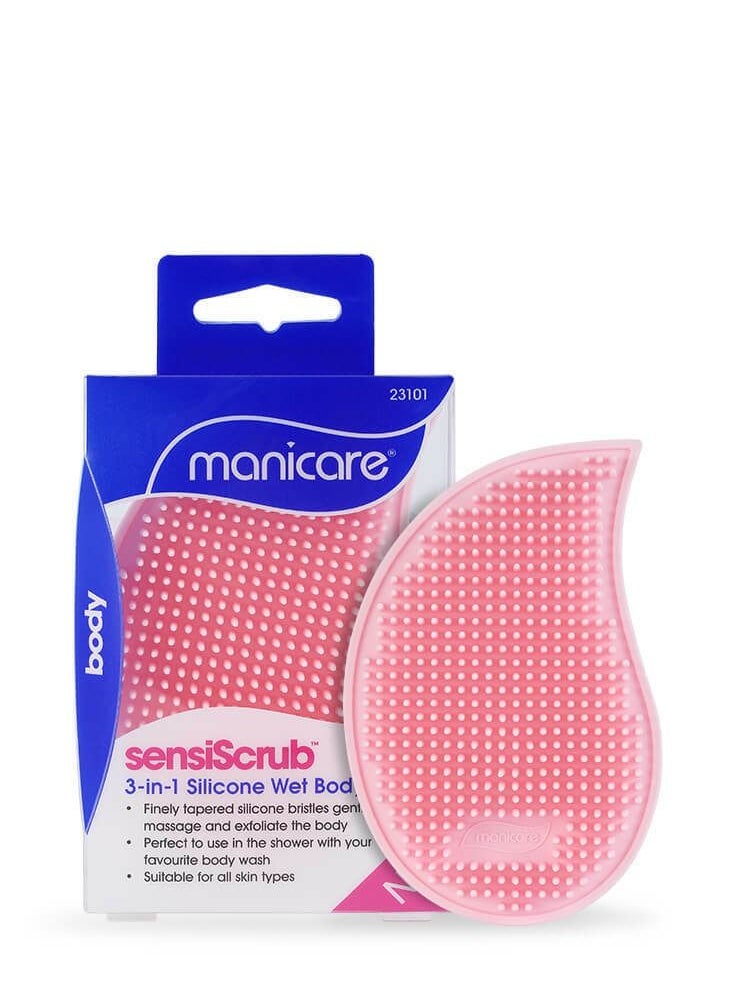 Manicare Manicare Sensiscrub 3-in-1 Silicone Wet Body Brush # 23101 